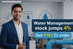 Water Management Stock Jump 4 Percente