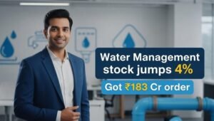 Water Management Stock Jump 4 Percente