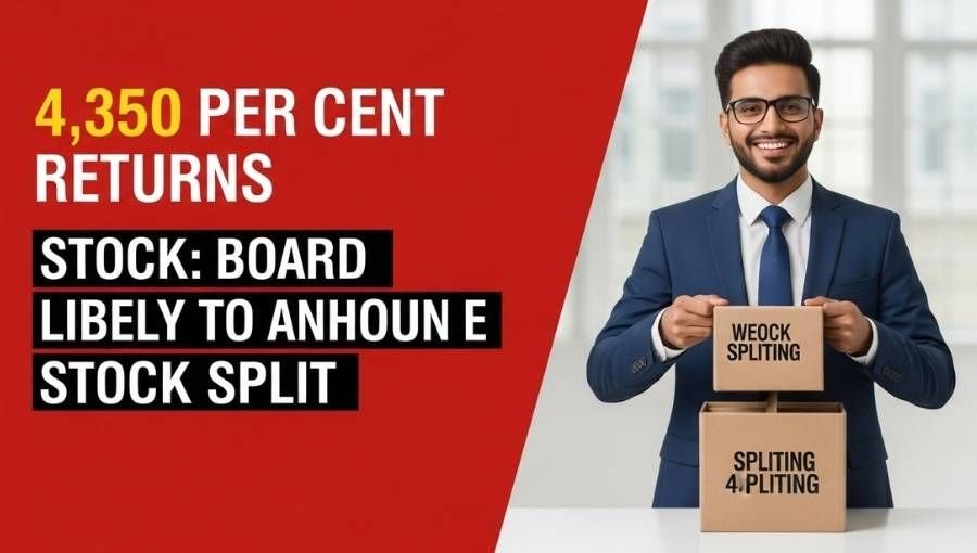 Multibagger Stock Announced Stock Split