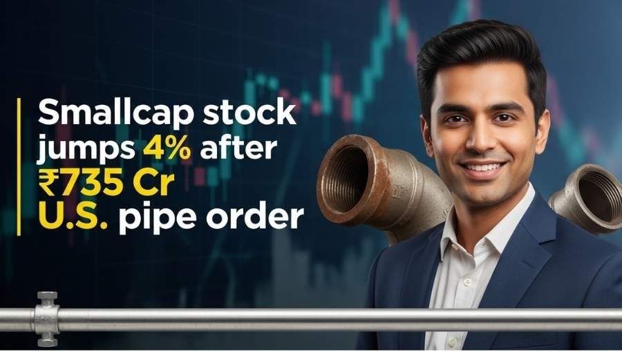 Small Cap Stock Jump With 735Cr Pipe Order