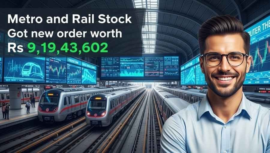Metro and Rail Stock Got 9Cr Order